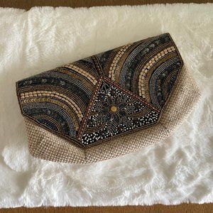 Charade Beaded Clutch